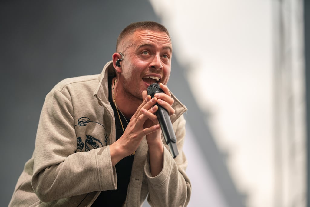 Singer Dermot Kennedy playing at Marlay Park, Dublin. Photograph: Barry Cronin/The Irish Times.