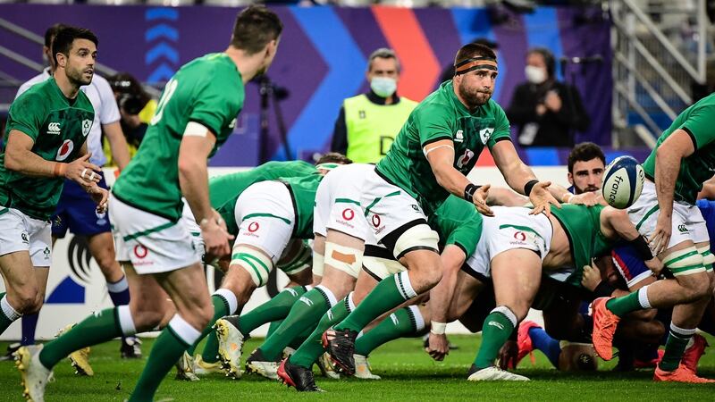 CJ Stander was among Ireland’s better performers in Paris. Photograph: Dave Winter/Inpho