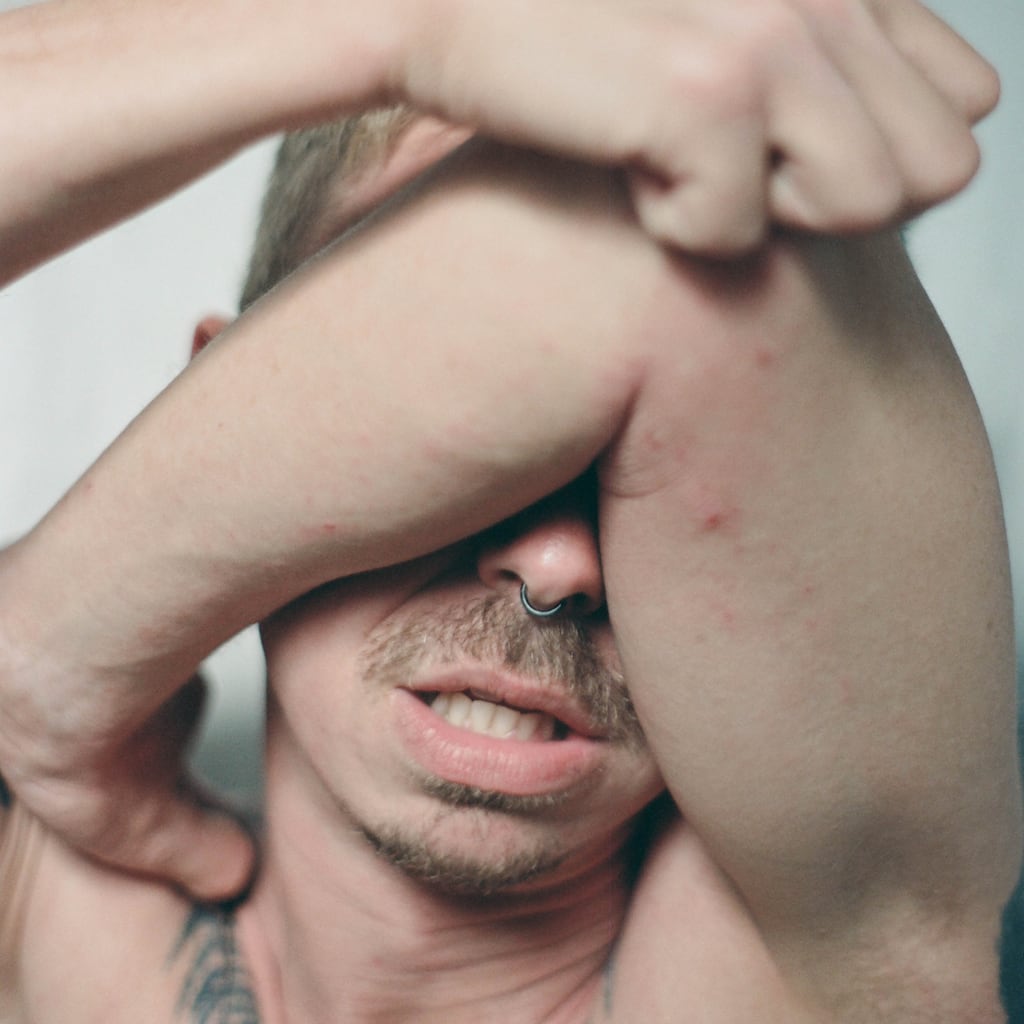 Dublin Fringe Festival 2025: Christopher McAuley in Itch. Photograph: Lily Schlinker