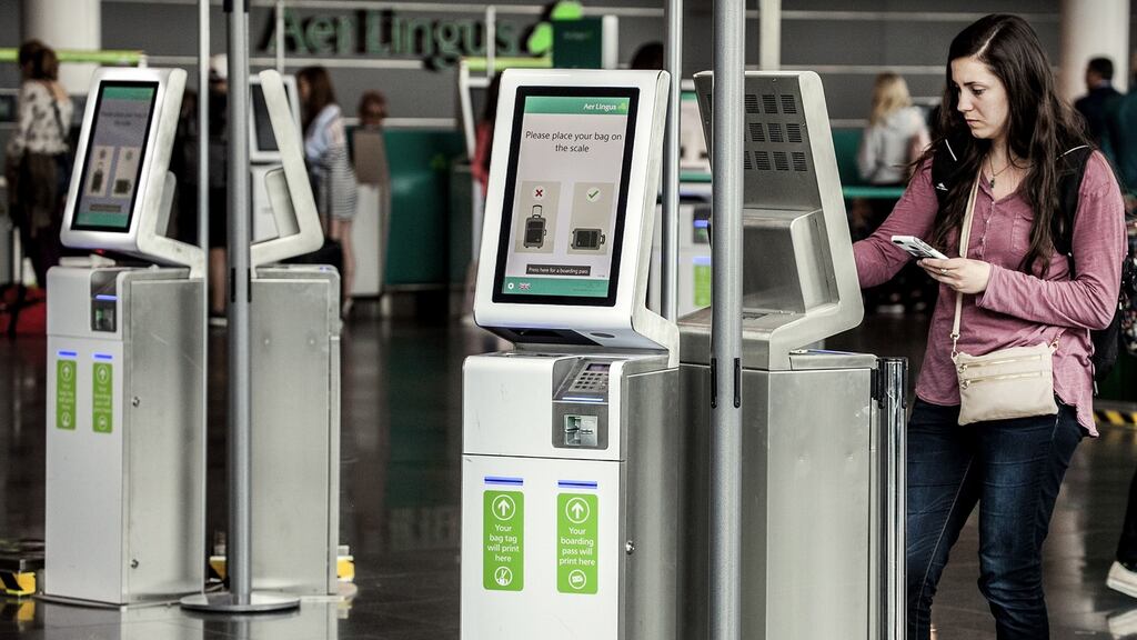 Four airlines operating out of both terminals at the airport have signed up to use the new check-in kiosks – Aer Lingus, Ryanair, CityJet and Flybe – but it is expected that others will follow.