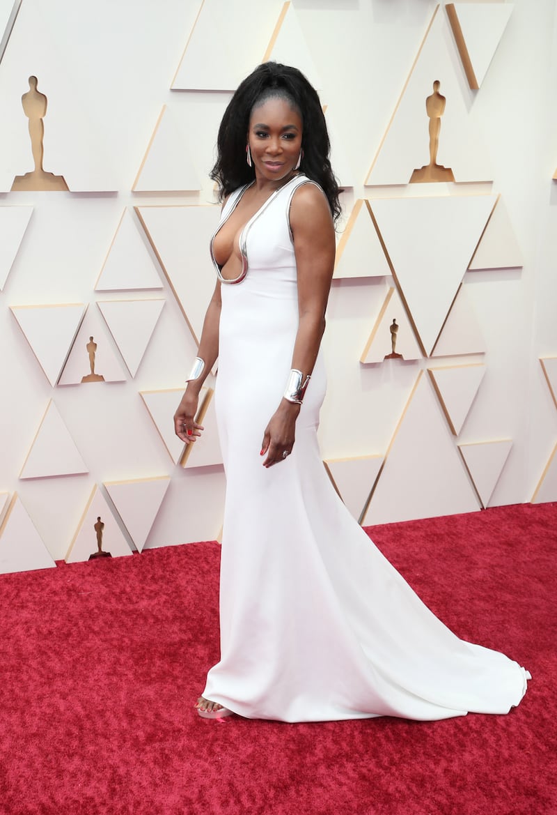 HOLLYWOOD, CALIFORNIA - MARCH 27: Venus Williams attends the 94th Annual Academy Awards at Hollywood and Highland on March 27, 2022 in Hollywood, California. (Photo by David Livingston/Getty Images)