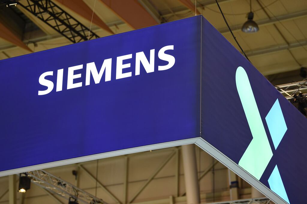 Siemen's order book has continued to surge. Photograph: Zed Jameson/Bloomberg