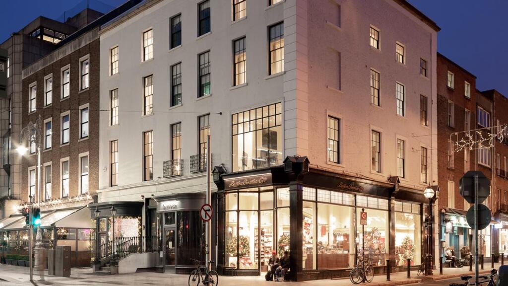 The conversion of the corner of Dawson and Duke Streets by Paul Keogh Architects was the winner in the adaptation and re-use category