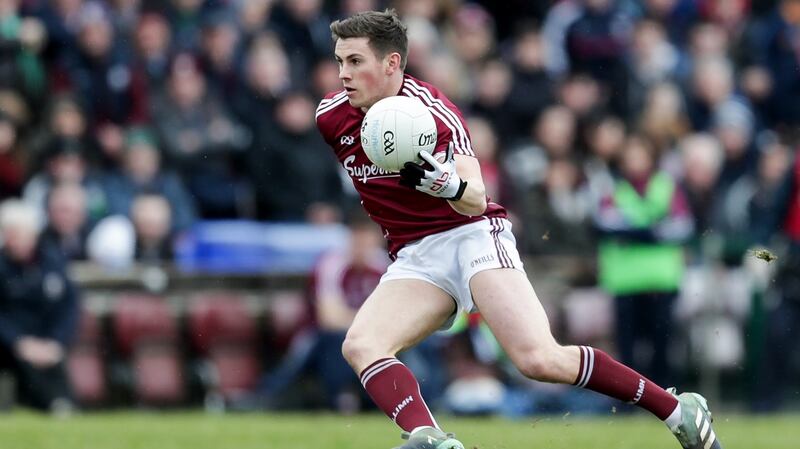 Galway’s Shane Walsh has had to adapt to the team’s new system of play. Photograph: Laszlo Geczo/Inpho