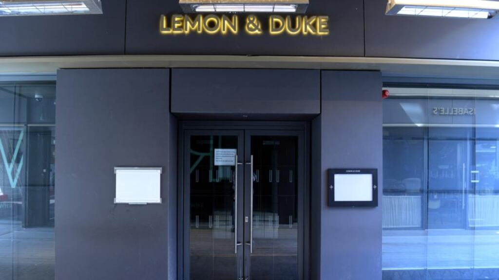 Lemon & Duke, Royal Hibernian Way, Dublin, is one of four pubs involved in the FBD challenge. Photograph: Dara Mac Donaill