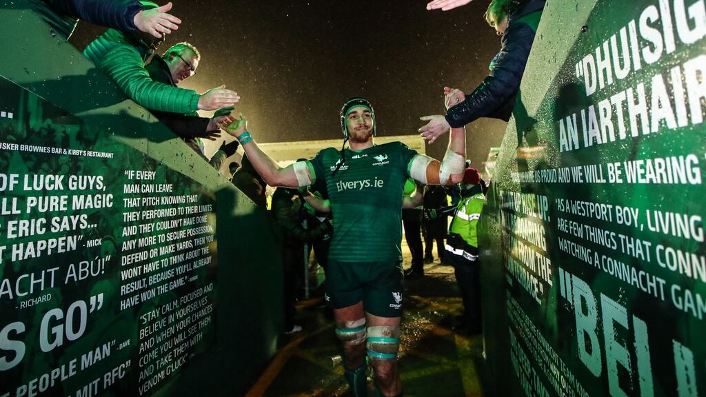 Connacht’s Ultan Dillane will play against the Southern Kings due to the postponement of the Ireland v Italy Six Nations fixture. Photograph: James Crombie/Inpho
