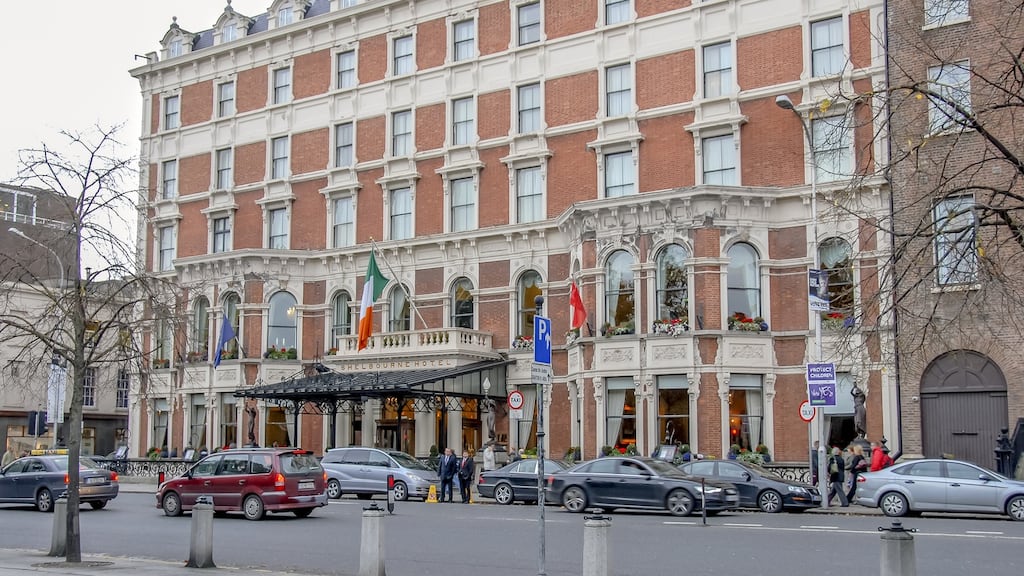 The man ran up a bill of almost €4000 at the Shelbourne hotel in Dublin. Photograph: iStock