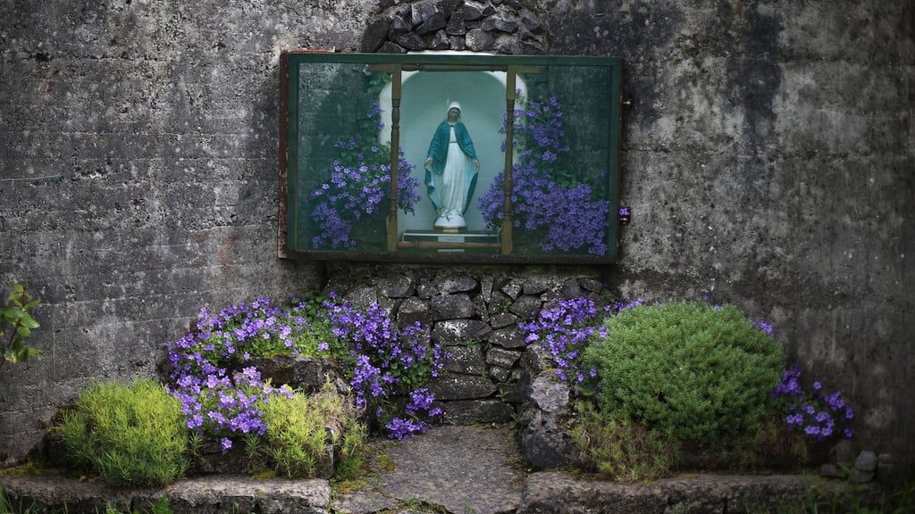 The site of a mass grave for children who died in the Tuam mother-and-baby home, Co Galway. File photograph: Niall Carson/PA Wire
