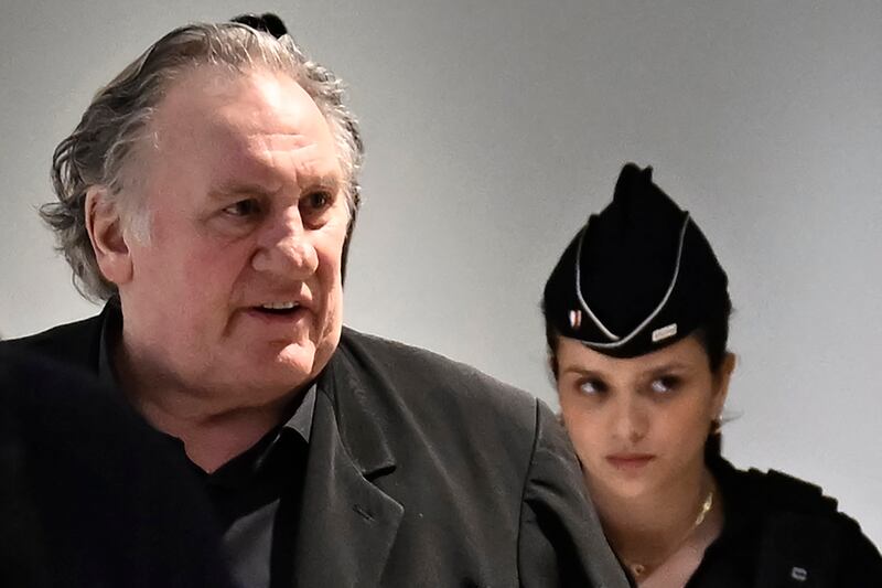French actor Gerard Depardieu has made more than 200 films and television series. He has been accused of improper behaviour by about 20 women, but this is the first case to come to trial. Photograph: Julien De Rosa/AFP/Getty