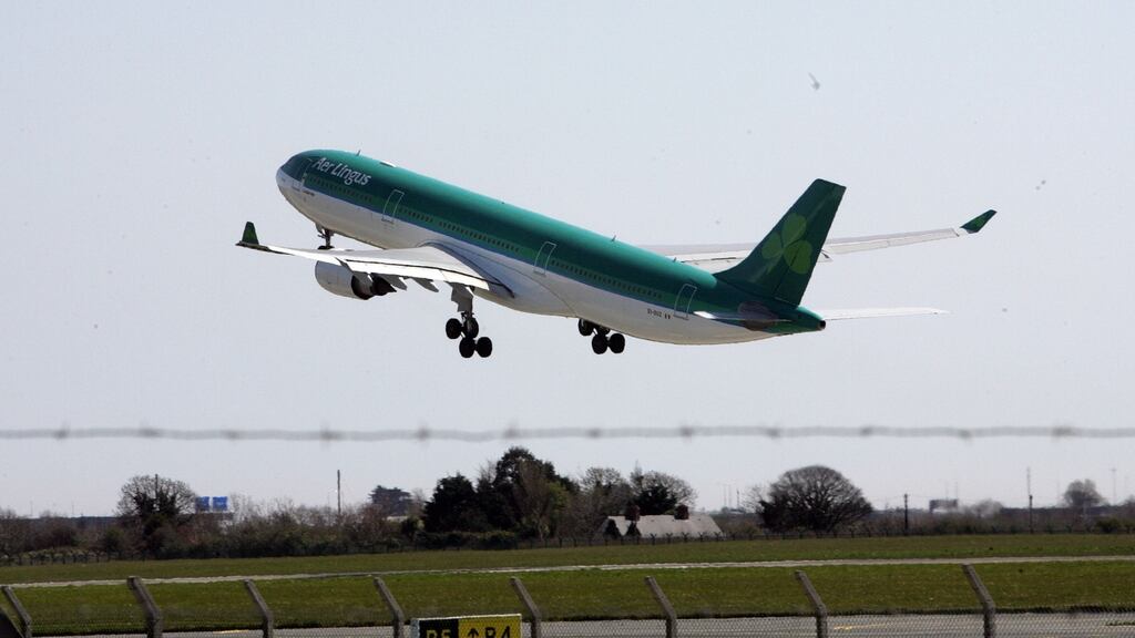 An Aer Lingus air steward has failed to get a High Court injunction over his purported dismissal a year ago after his airside pass was not renewed following a Garda vetting process. File photograph: Alan Betson/The Irish Times.
