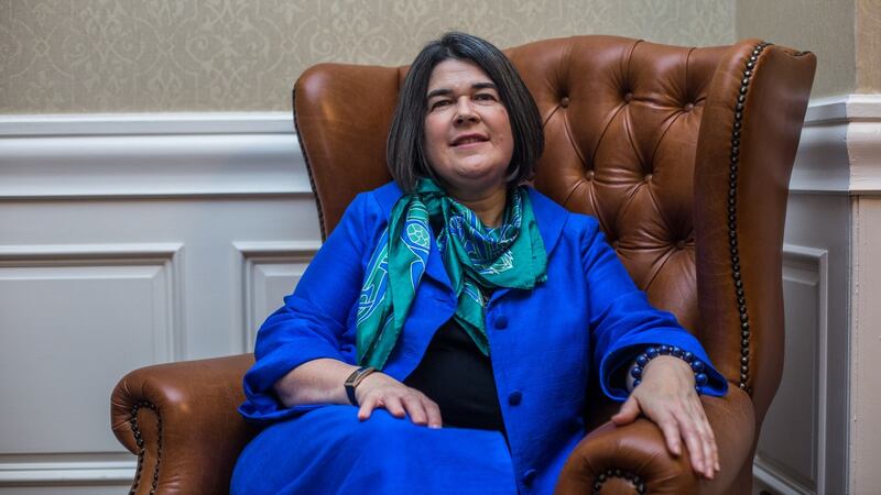 TU Dublin Tallaght lecturer Annette Sweeney: ‘I love this industry and I love being in the classroom and learning from my students. Just as a chef gets a buzz in the kitchen, I get a buzz in the classroom.’ Photograph: James Forde