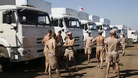 Russian column entered Ukrainian territory, says Kiev