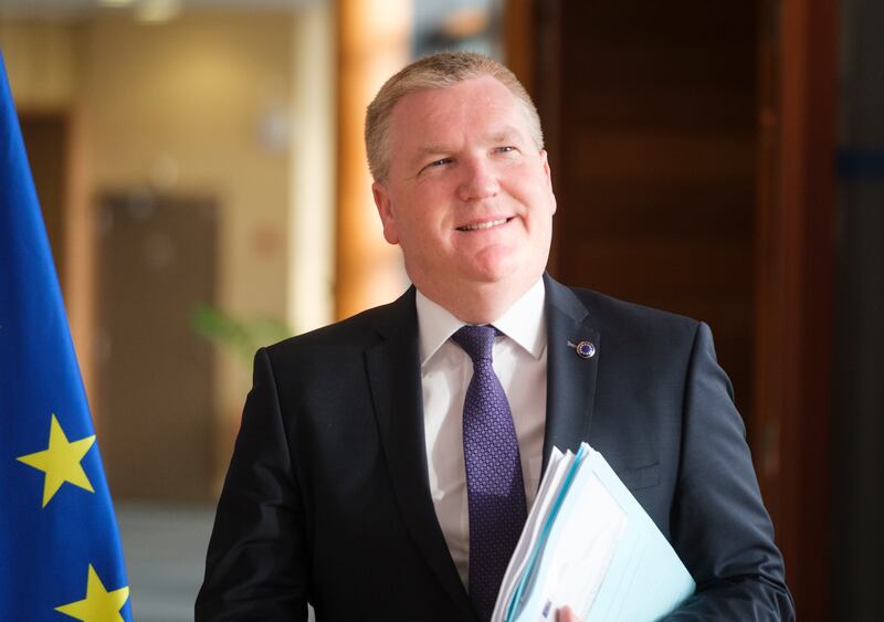 EU commissioner for justice and democracy Michael McGrath. Photograph: Thierry Monasse/Getty Images