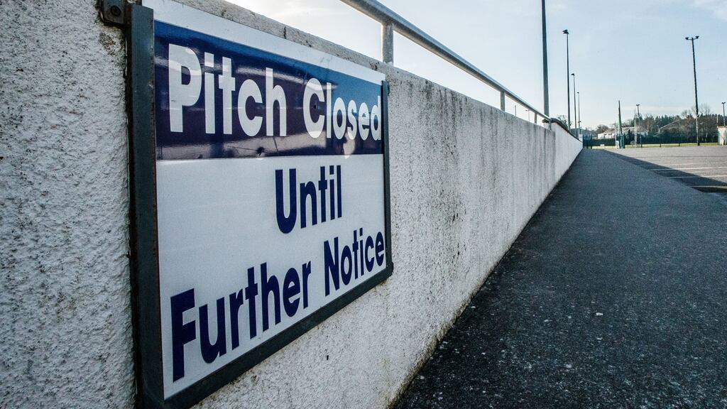 The GAA has confirmed that the walkways around many of its club grounds will reopen on June 8th. Photograph: James Crombie/Inpho