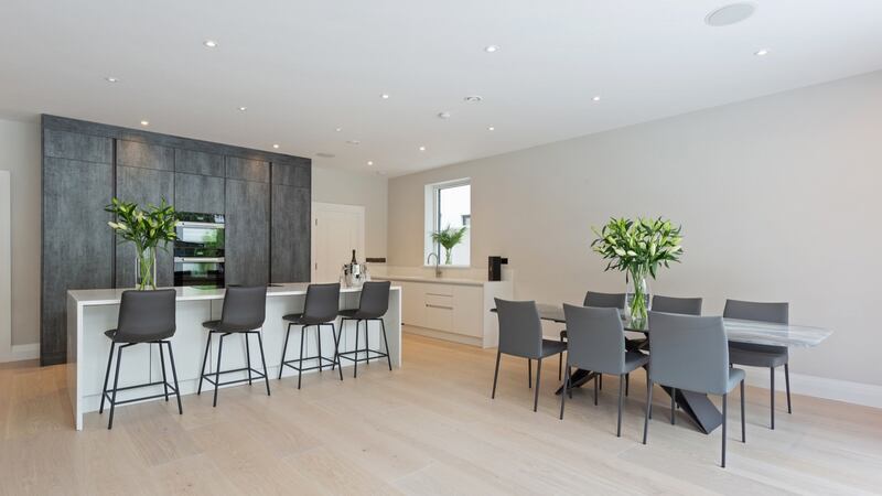 Kitchen and dining area
