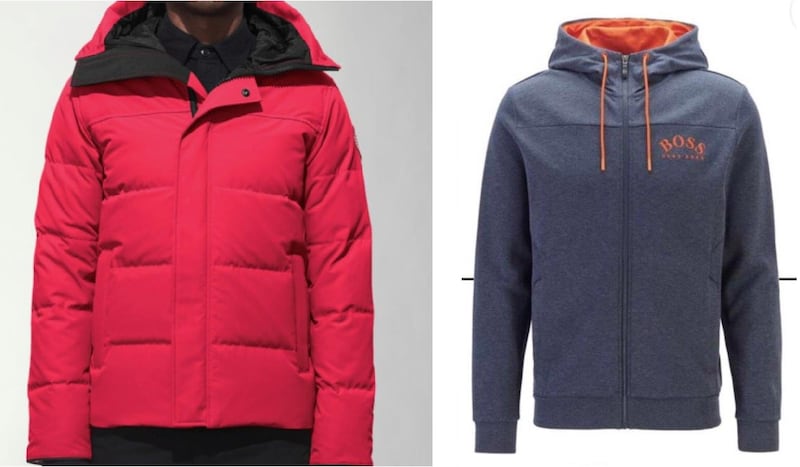 Gardaí released images of clothing as they appealed for information