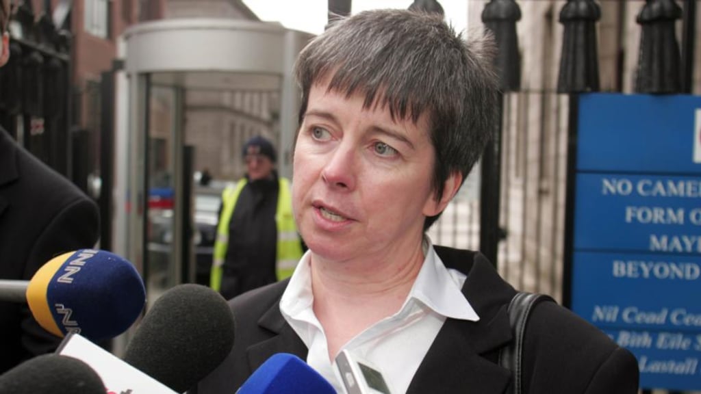 Louise O’Keeffe: vindicated yesterday at the European Court of Human Rights. Photograph: Garrett White / Collins Court