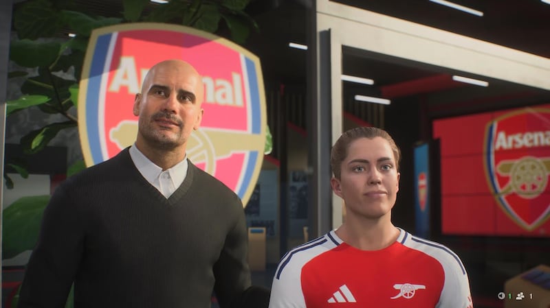 Anything is possible in EA FC 25, even Arsenal women coached by Pep Guardiola signing Denise O'Sullivan