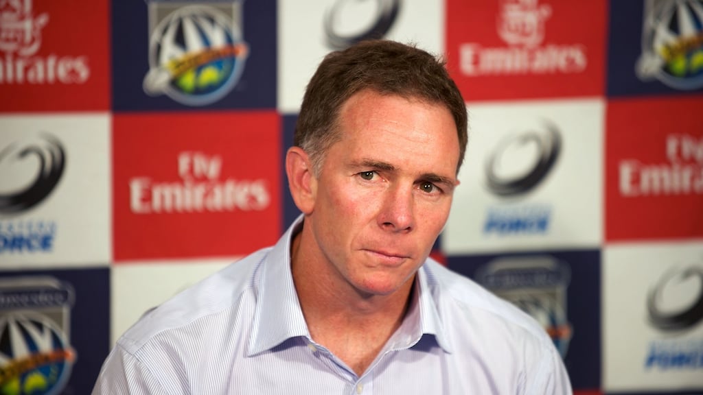 Andy Friend: The 49-year-old has had a varied career over the last 23 years as an assistant coach at Test level and head coach in Super Rugby, the English Premiership and in Japan. Photograph: Daniel Carson/Photosport/Inpho