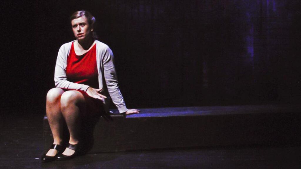 Lesley Conroy during rehearsals for Eugene O’Brien’s Eden. Photograph: Andy Sheridan