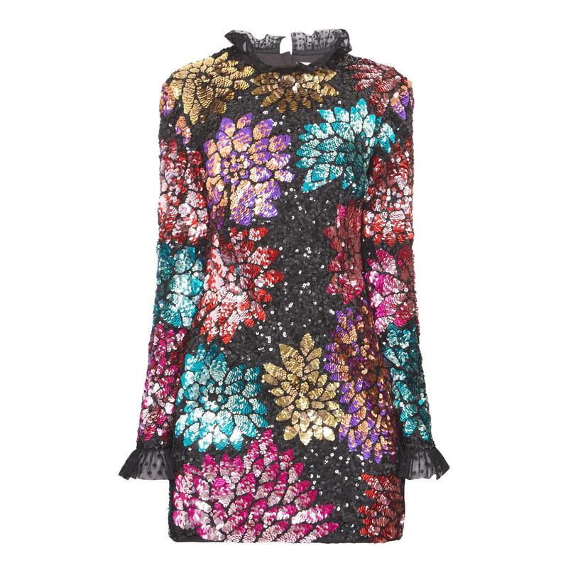 Pink sequinned Millie Mackintosh dress was 404 now reduced by 40% to 243