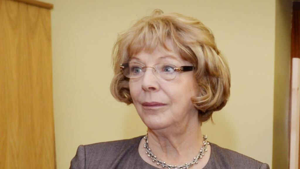Sabina Higgins visited Aosdána member and peace activist Margaretta D’Arcy in Limerick Prison at the weekend. Photograph: Alan Betson/The Irish Times
