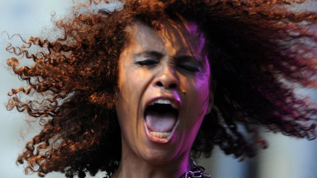 Neneh Cherry: the Buffalo Stance lady has been working with Kieran Hebden (Four Tet) of late. Photograph: Rafa Rivas/AFP/Getty Images