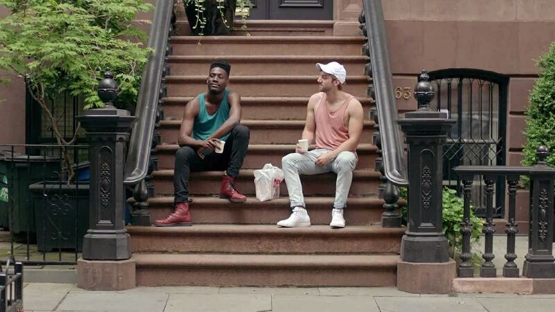 Sheldon Brown and Matthew Fifer in Cicada