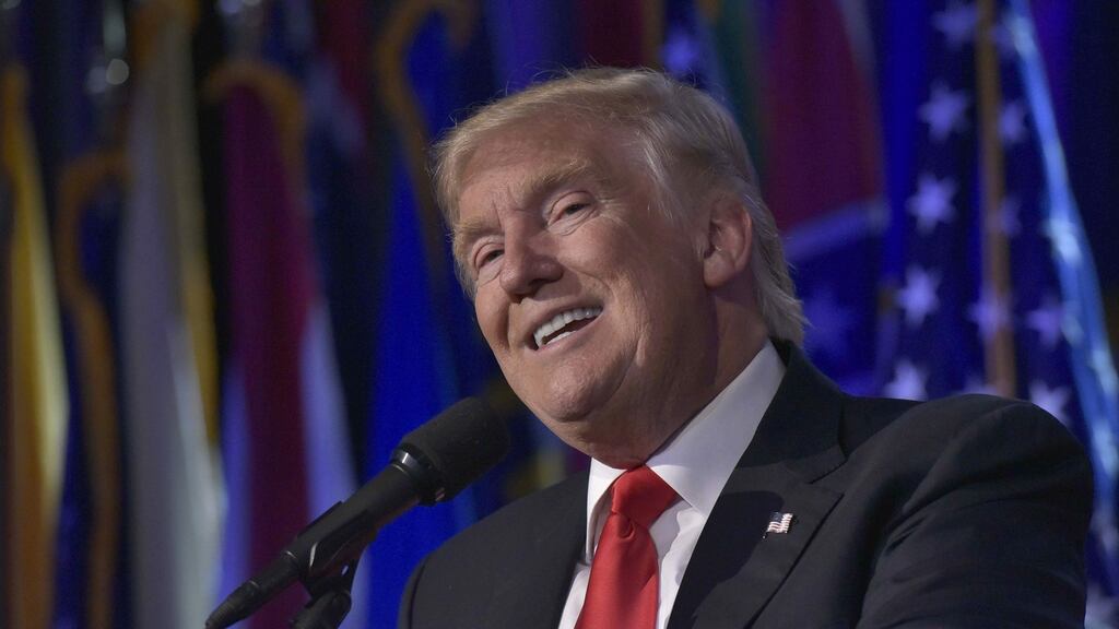 Donald Trump has vowed to boost growth at home through heavy infrastructure investment and corporate tax cuts. Photograph: Mandel Ngan/AFP/Getty Images