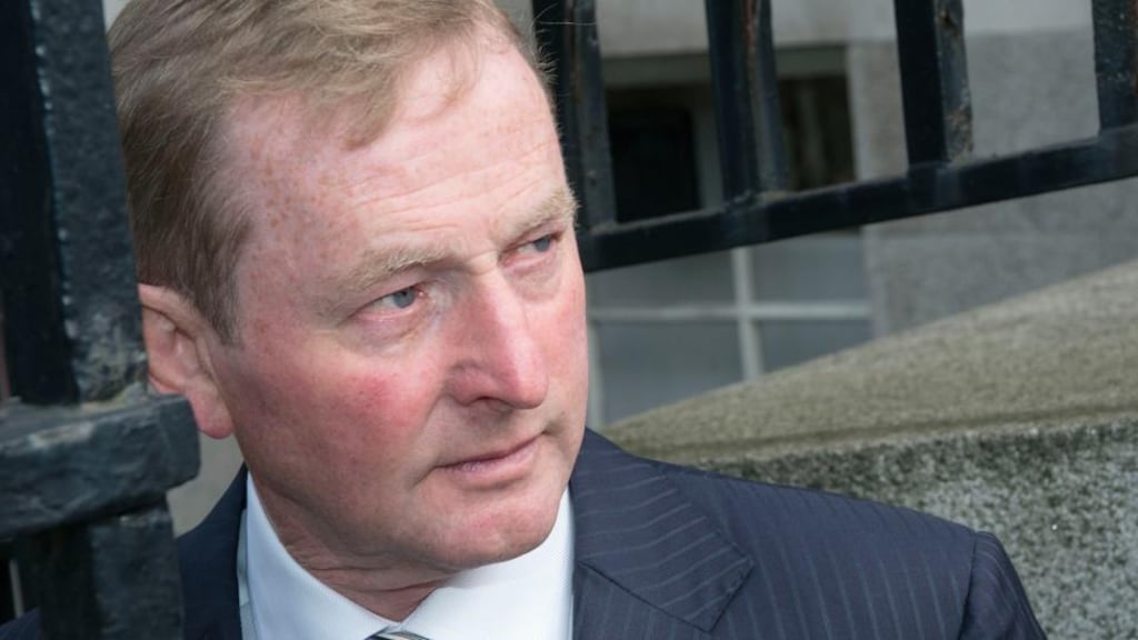 ‘All of the key decisions which led to the situation where Martin Callinan was put under this pressure to retire were made at meetings run by the Taoiseach, Enda Kenny.’ Photograph: DAVE MEEHAN