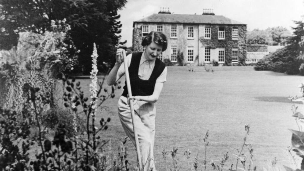 Big-house “gel”: Molly Keane at Belleville, her home in Cappoquin, in the 1930s. Photograph courtesy of Waterford County Museum