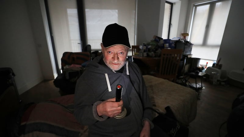 Eddie Lyons: wants to stay in his home of 26 years. “There’s no doubt the place where I am could be put in order any way Tuath wants.” Photograph: Nick Bradshaw