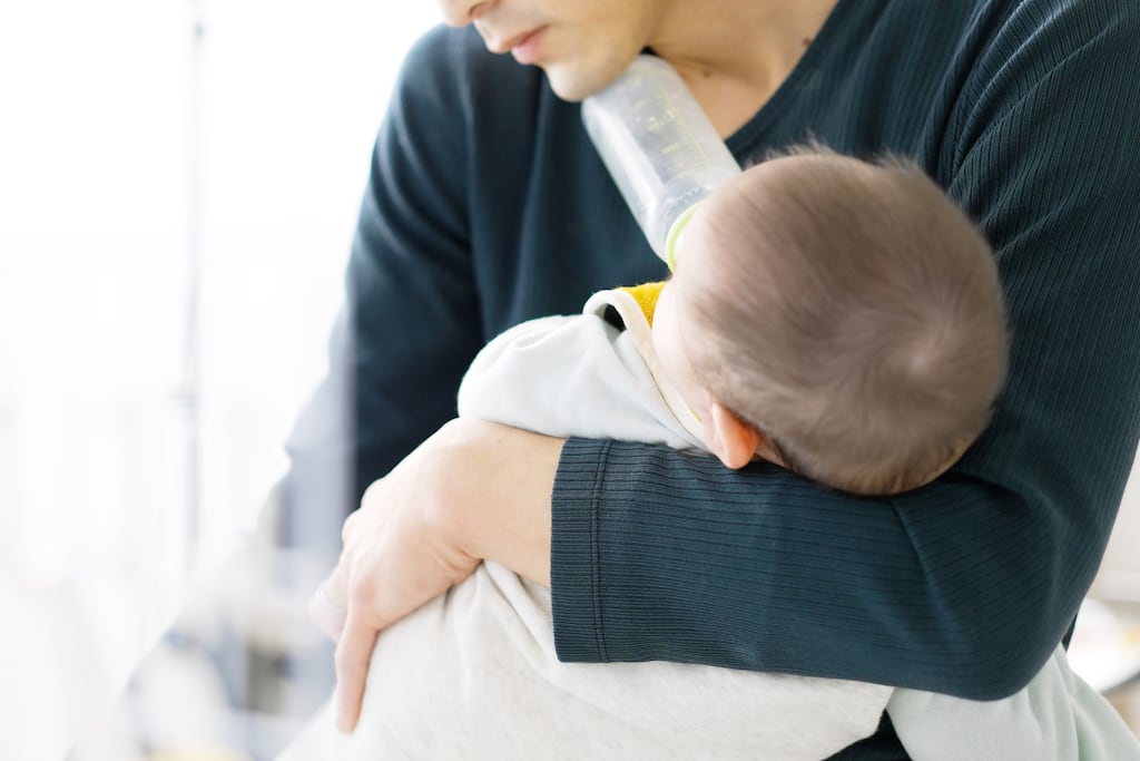 At least some parental leave has lots of nice effects, from health benefits for mother and child to greater involvement of fathers in family life. Photograph: iStock