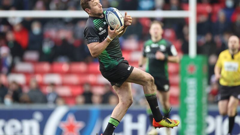 Jack Carty captains Connacht against Leicester on Saturday. Photograph: Billy Stickland/Inpho