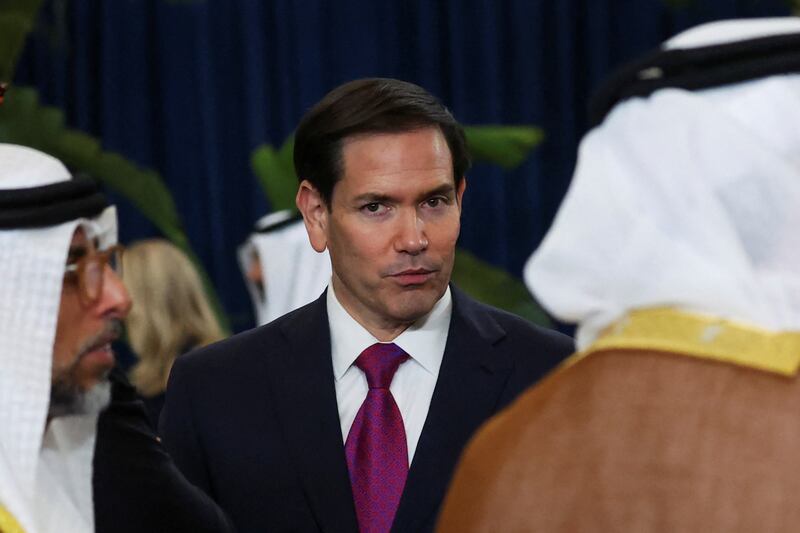 US Secretary of State Marco Rubio. Photograph: Suzanne Plunkett/ Getty Images