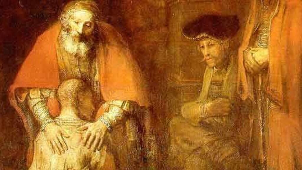 Detail from Rembrandt’s “Return of the Prodigal Son”