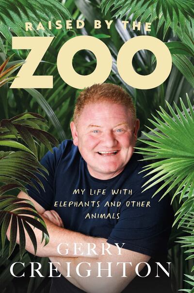 Cover of Gerry Creighton's book Raised by the Zoo