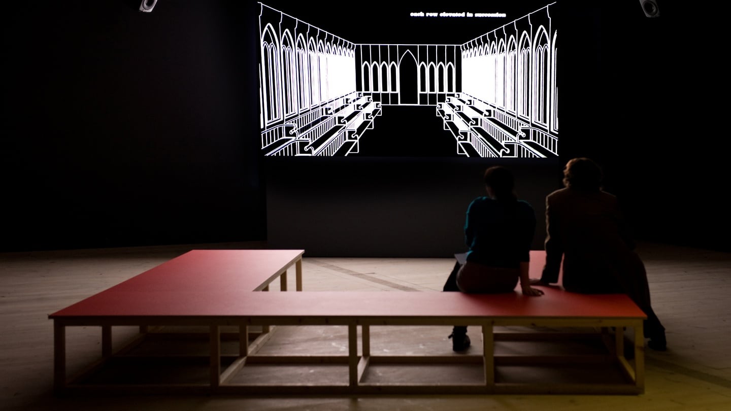 The Woolworths Choir of 1979 (2012) by Elizabeth Price. Image courtesy the artist and MOT International London and Brussels