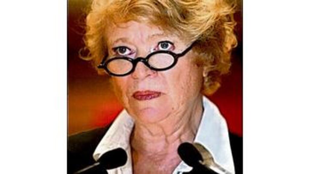 Eva Joly: anti-corruption investigator helping the Icelandic bank inquiry