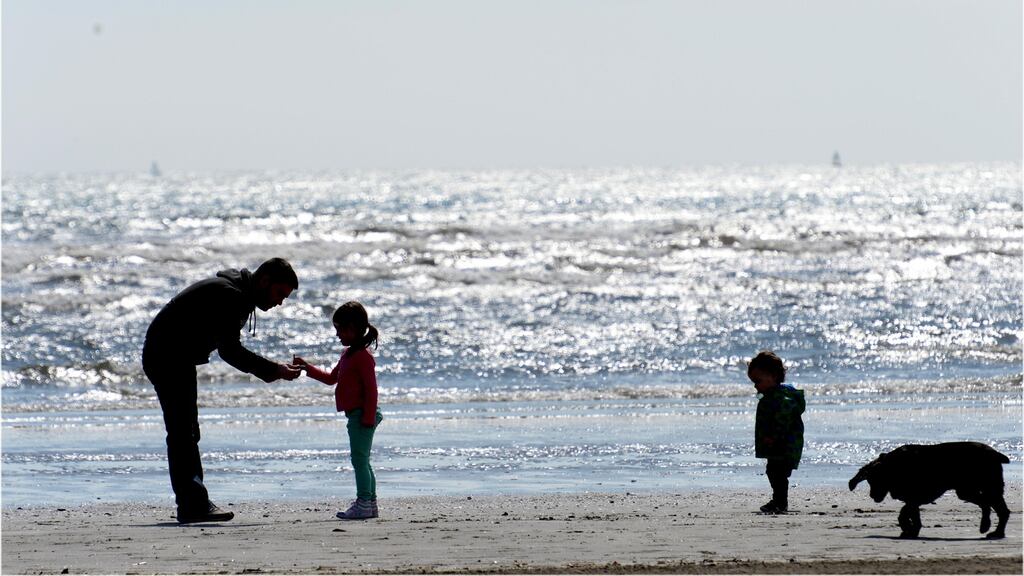 Met Eireann says indications are for a ‘good deal of dry and bright weather’ to begin on Monday. File photograph: Dara Mac Dónaill/The Irish Times