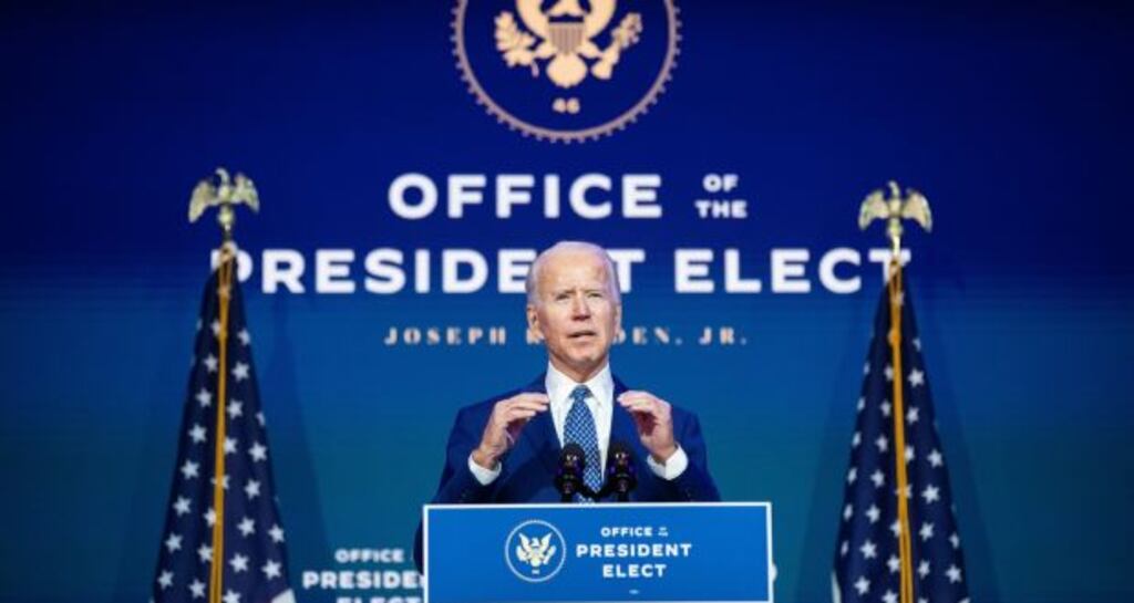 President-elect Joe Biden has already started to appoint his cabinet. Photograph: The New York Times