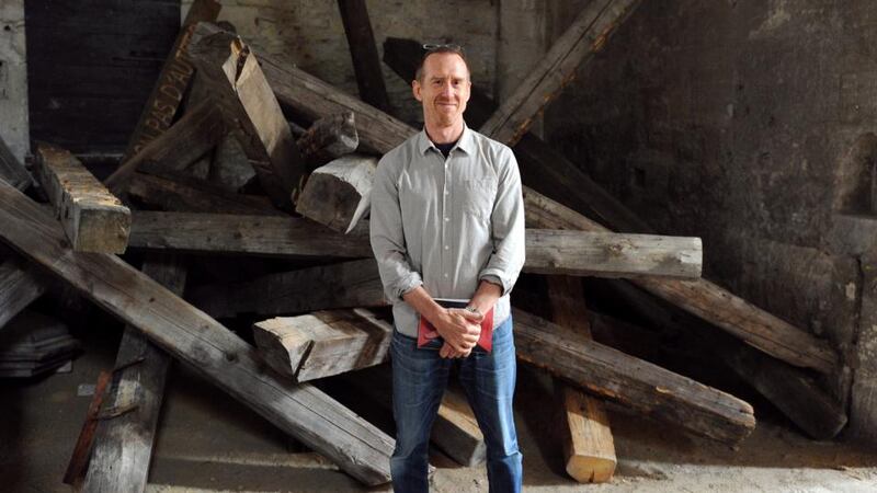 Revolutionary: William Forsythe, with his choreographic installation Unwort. Photograph: Gerard Julien/AFP/Getty