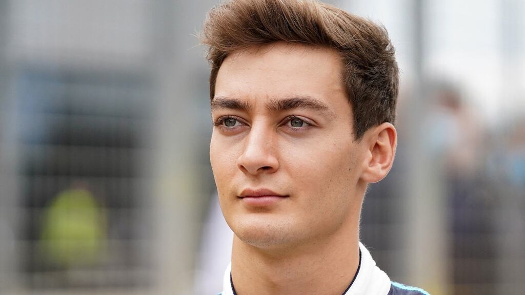 George Russell: will partner Lewis Hamilton at Mercedes next season as Valtteri Bottas moves to Alfa Romeo. Photograph: Tim Goode/PA