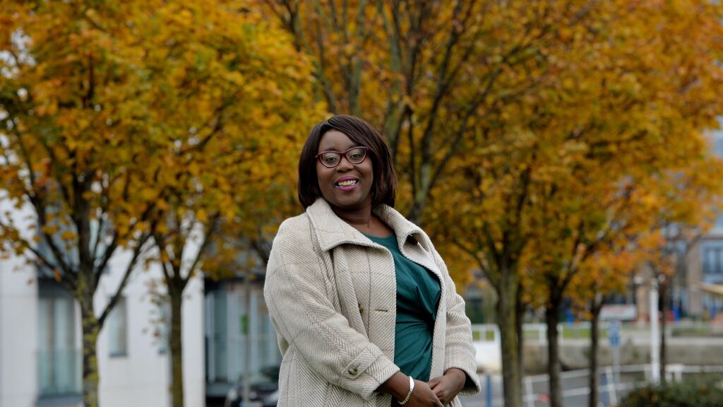 Alima Doumbouya from France. Photograph: Alan Betson/The Irish Times