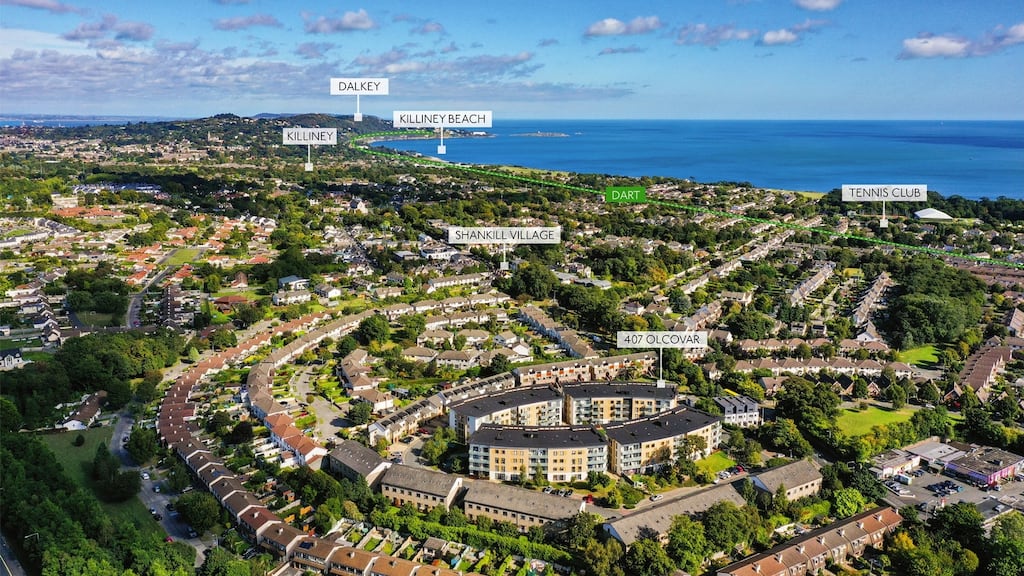 Aerial view of Olcovar