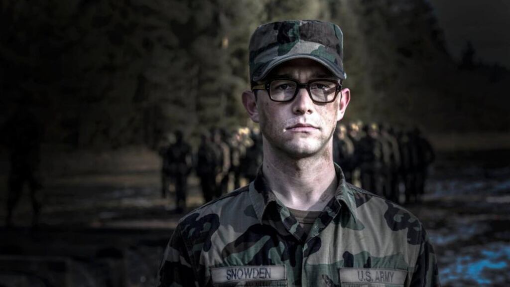 Joseph Gordon-Levitt as Edward Snowden in Oliver Stone’s Snowden.