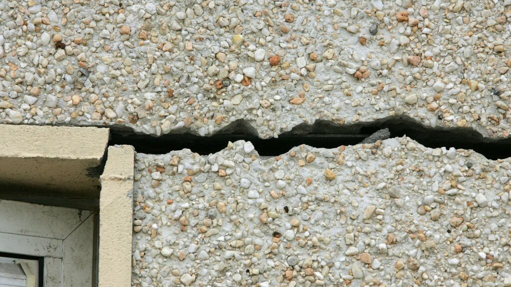 Damage caused by pyrite