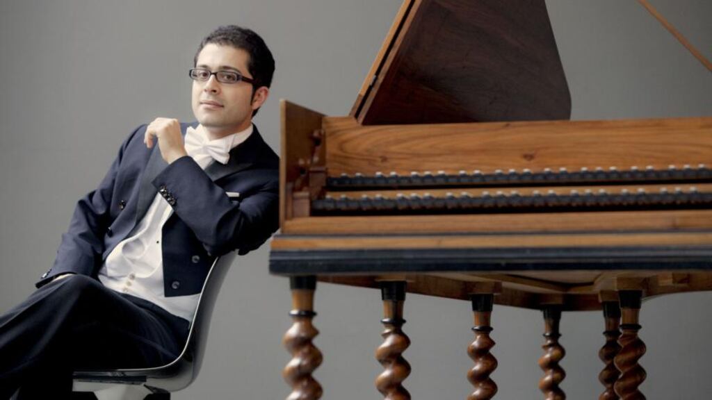 Mahan Esfahani, who was born in Tehran in 1984, makes music like someone who has an old head on young shoulders. Photograph: Marco Borggreve