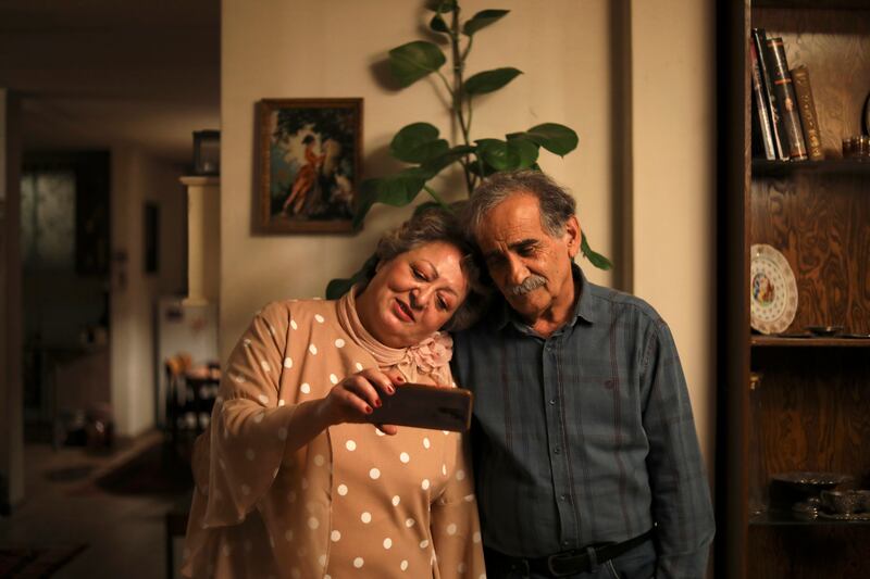 Lily Farhadpour and Esmail Mehrabi in My Favourite Cake. Photograph: Curzon/Hamid Janipour