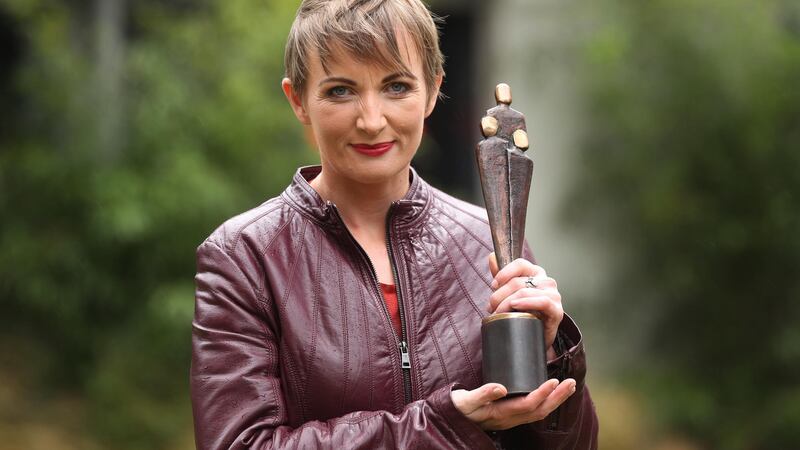 Vera Twomey, winner of a People of the Year award at the 43rd Rehab People of the Year Awards. Photograph. Robbie Reynolds